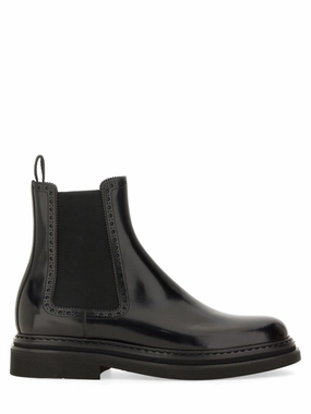 Brushed Leather Boot Buy Mens Chukkas online shop