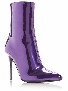 Brytta Pointed   Womens Leather Side Zipper Booties Womens Dress Boots for less