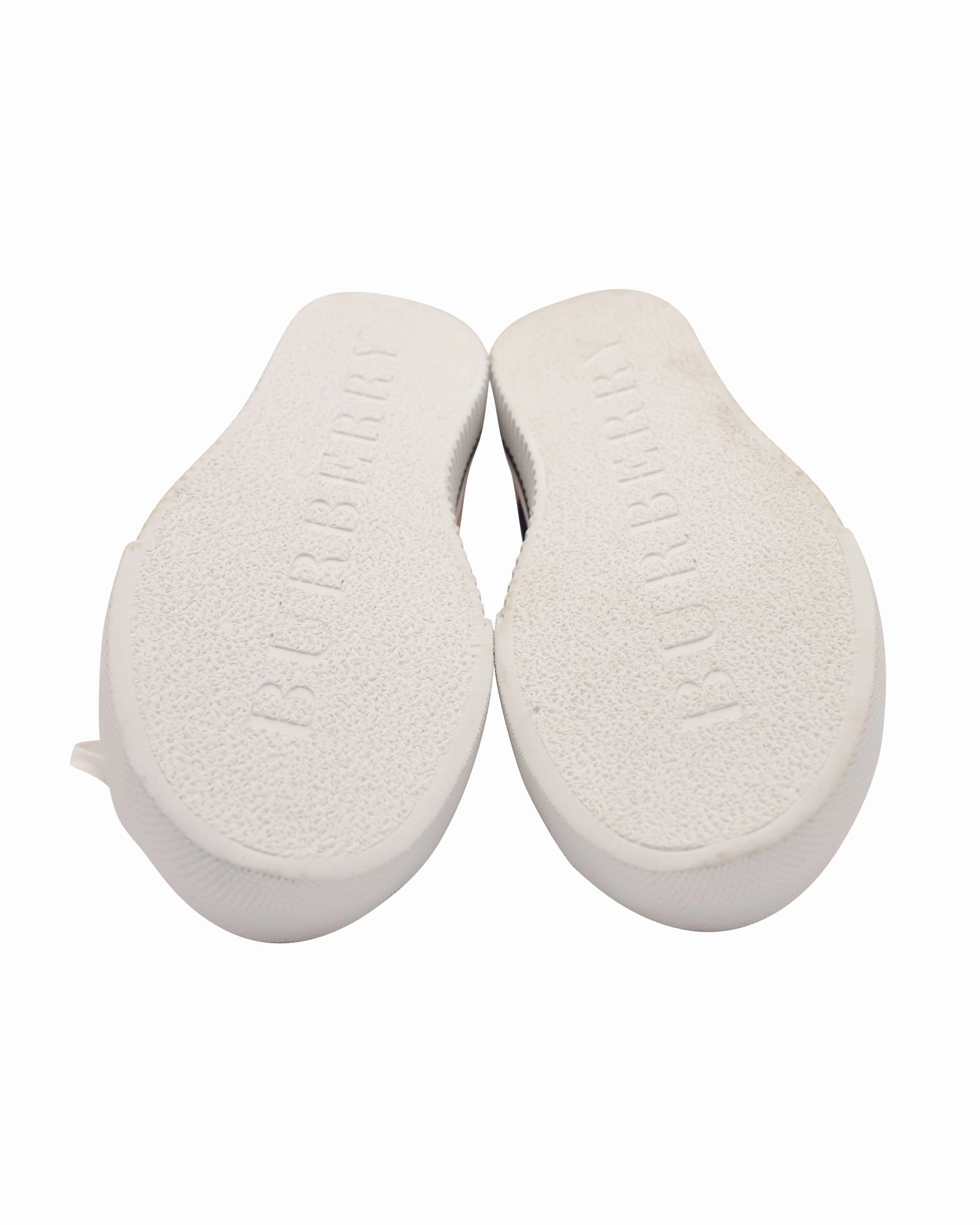 Burberry Birdskingly Sneaker in Pink Canvas