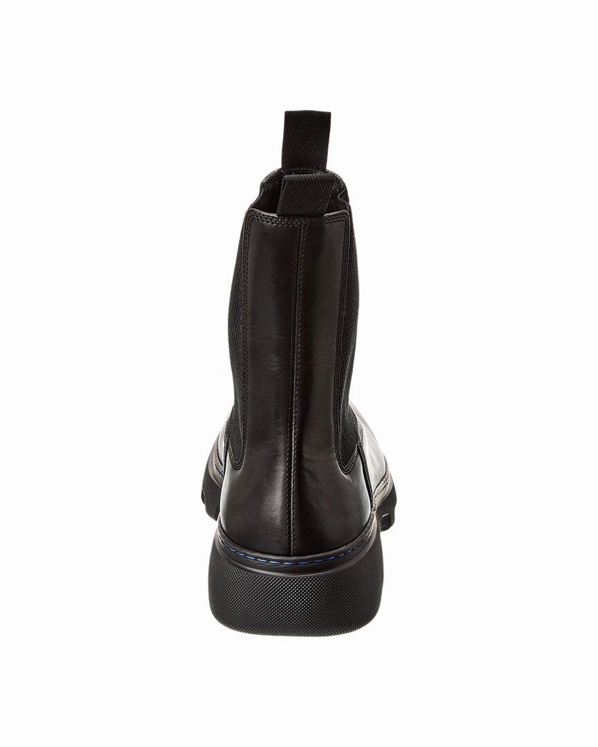 Burberry Creeper Leather Chelsea Boot
