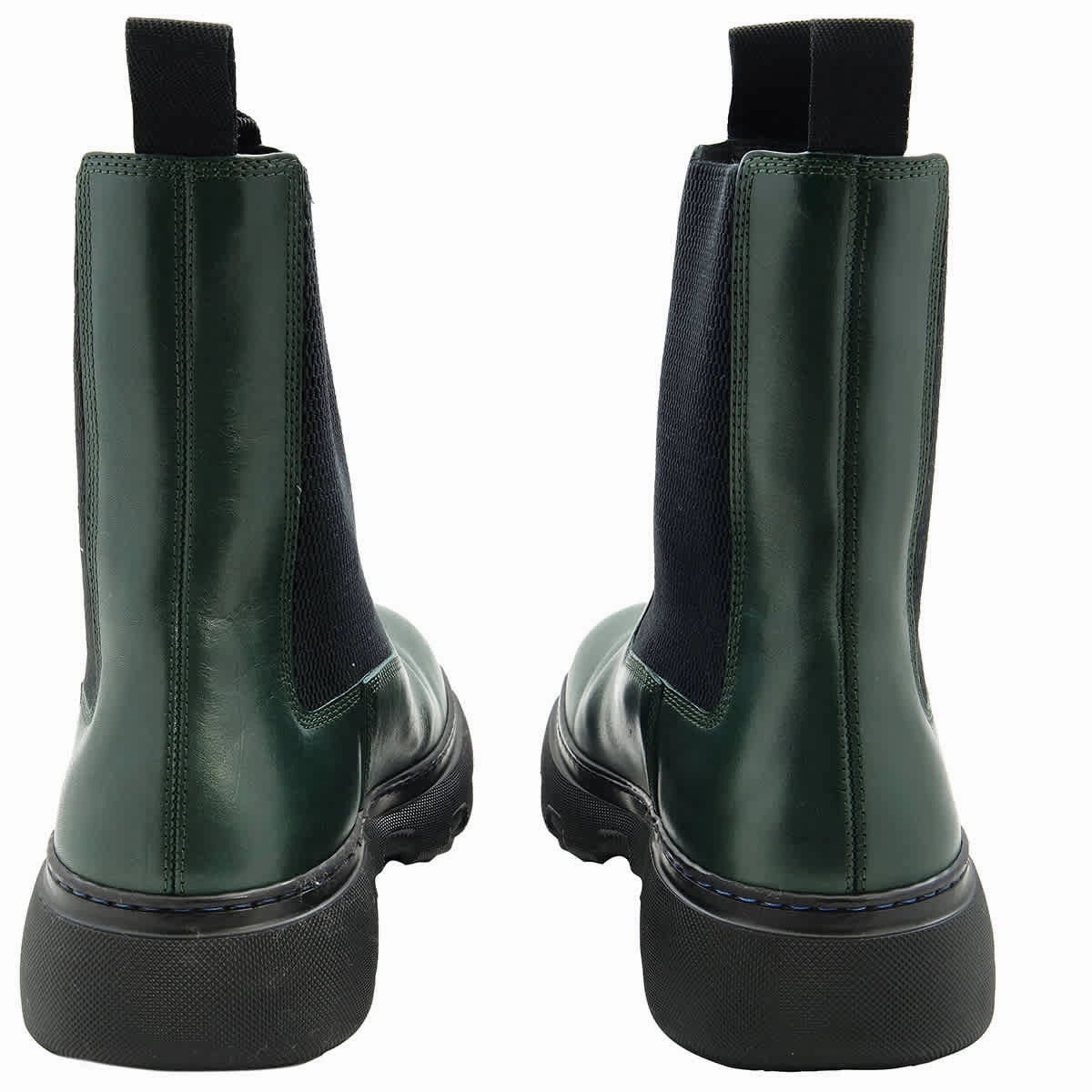 Burberry Creeper Leather Chelsea Boots