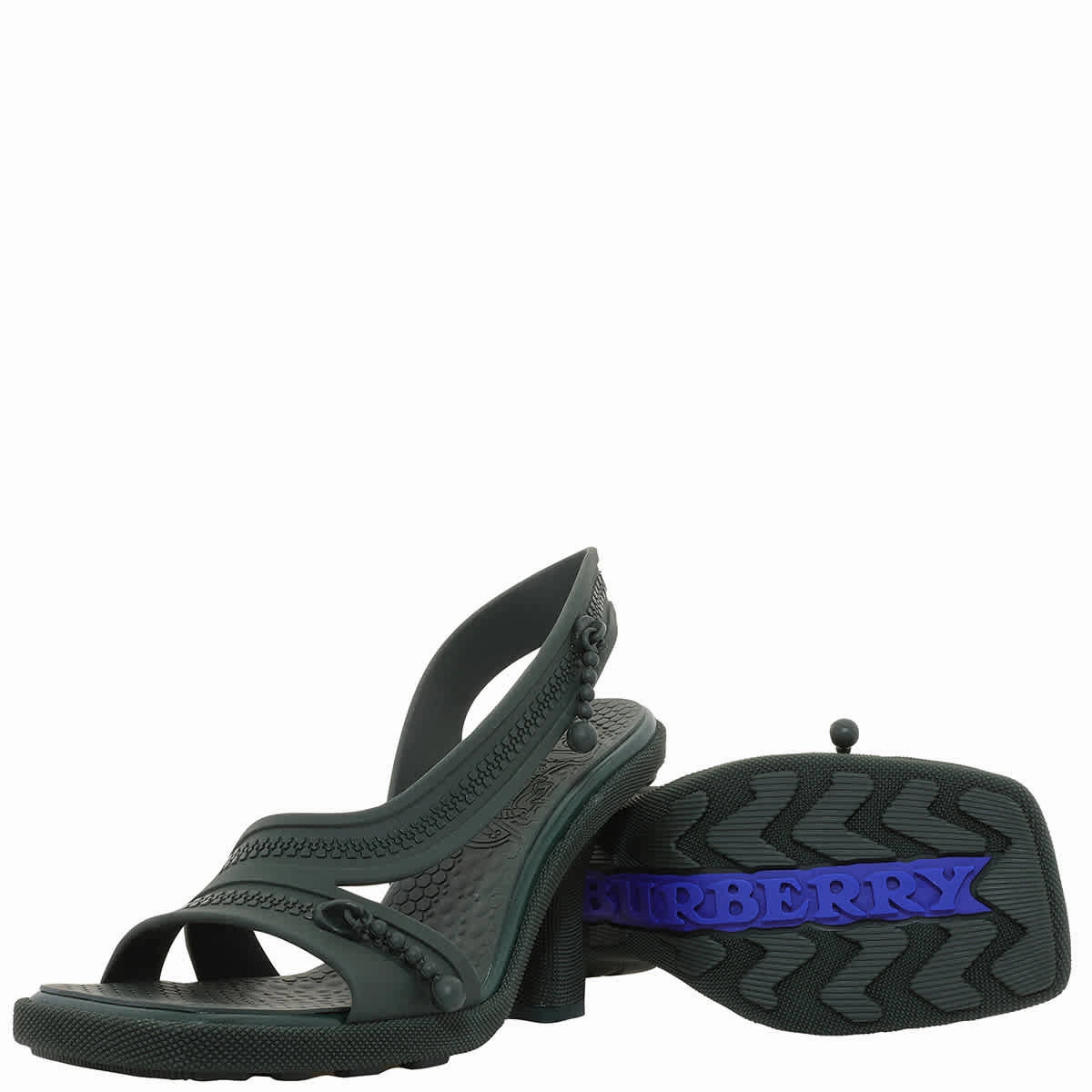 Burberry Gel Heeled Sandals - Jungle