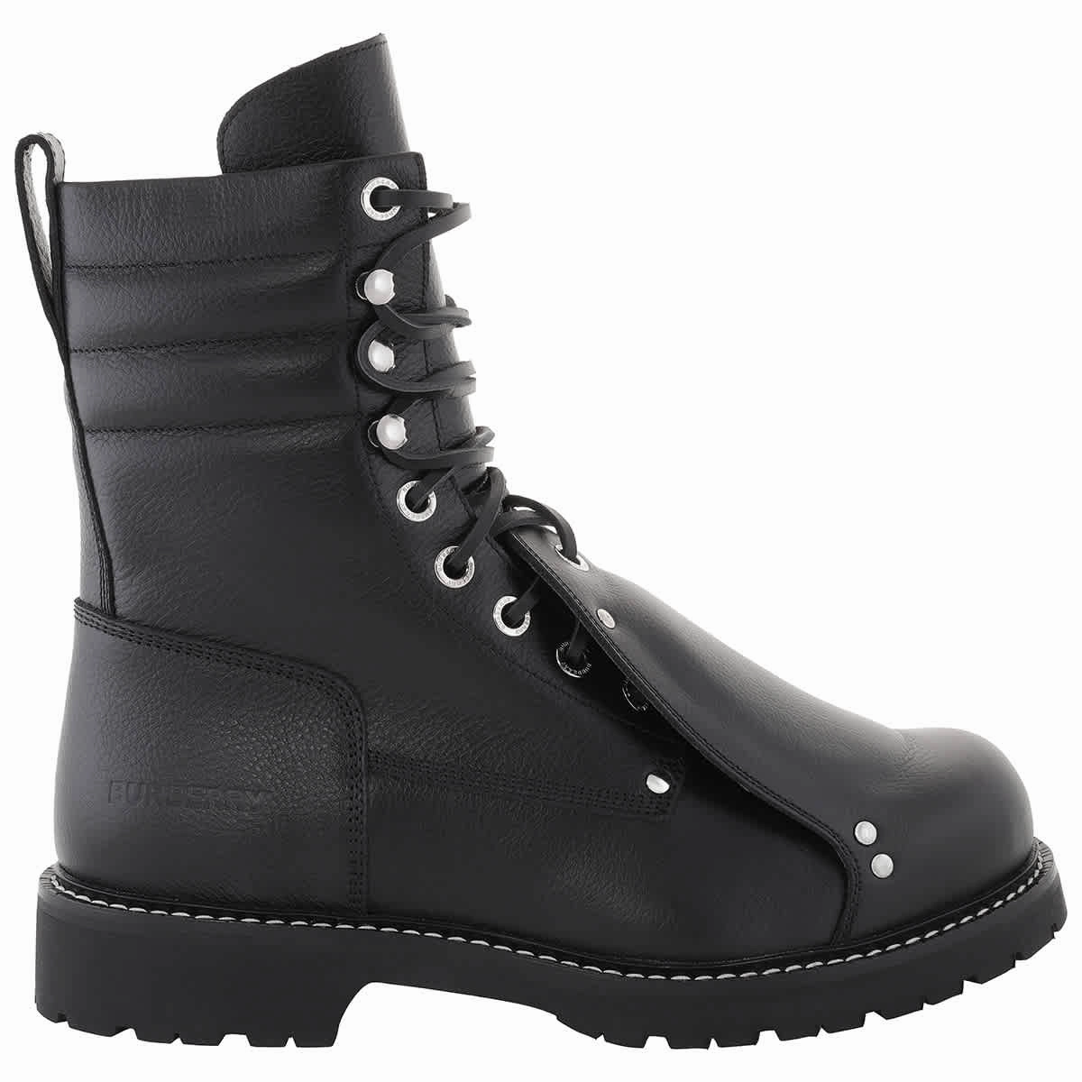 Burberry Lace Guard Detail Leather Ankle Boots Buy Mens Chukkas online shop