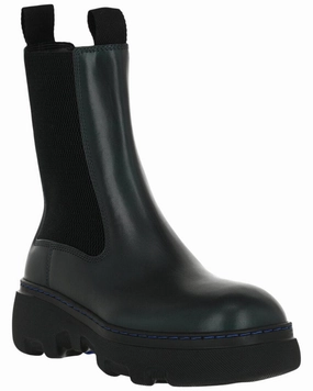 Burberry Leather Boot Promo on Womens Fashionable Boots