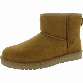 Burra Mini Mens Leather Cozy Shearling Boots Mens Chukka Boots outlet deals