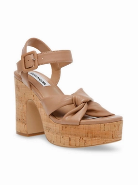 Cacy Womens Leather Ankle Strap Platform Sandals Fashion Womens Sandals online shop