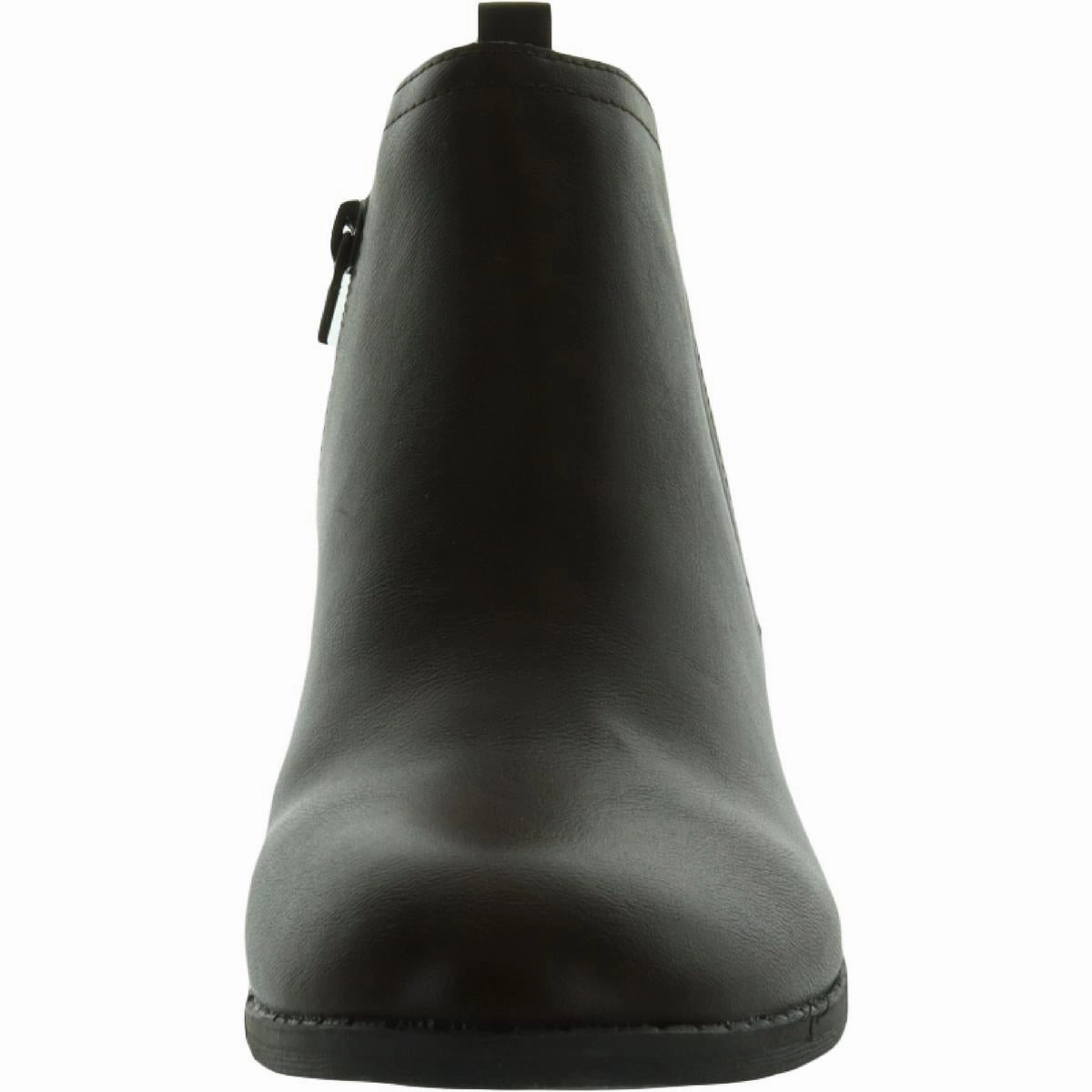 Cadee Womens Zipper Ankle Booties