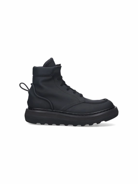 Cal 32130" Ankle Boots In Black Rubberized Fabric Buy Mens Chukkas online shop