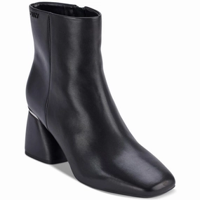 CALEENA Womens Logo Man Made Ankle Boots Cheap Womens Boots for winter