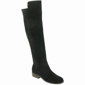 Calypso Womens Solid Suede Over-The-Knee Boots High-quality Womens Boots discount