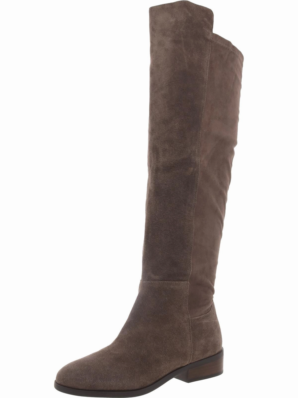 Calypsow Womens Suede Tall Knee-High Boots