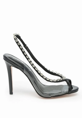 camarine clear stiletto sling-back sandals Fashion Womens Sandals online shop