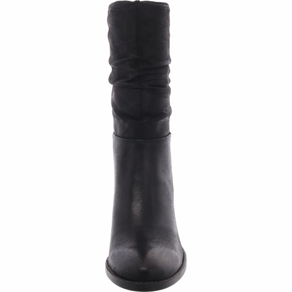 Camila Womens Slouchy Faux Suede Mid-Calf Boots