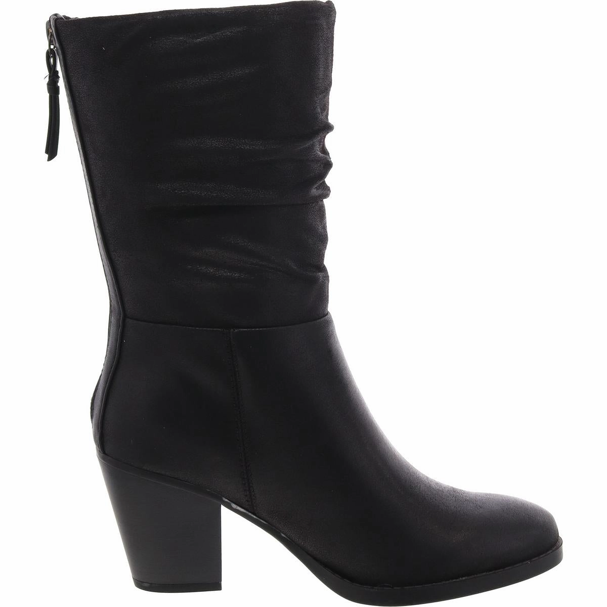 Camila Womens Slouchy Faux Suede Mid-Calf Boots