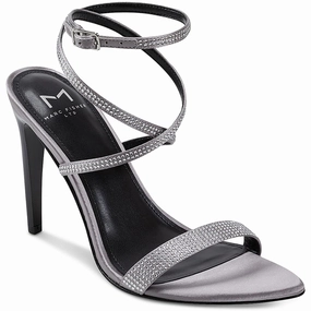 Cammile Womens Embellished Ankle Strap Heels Promo offer on Womens Sandals