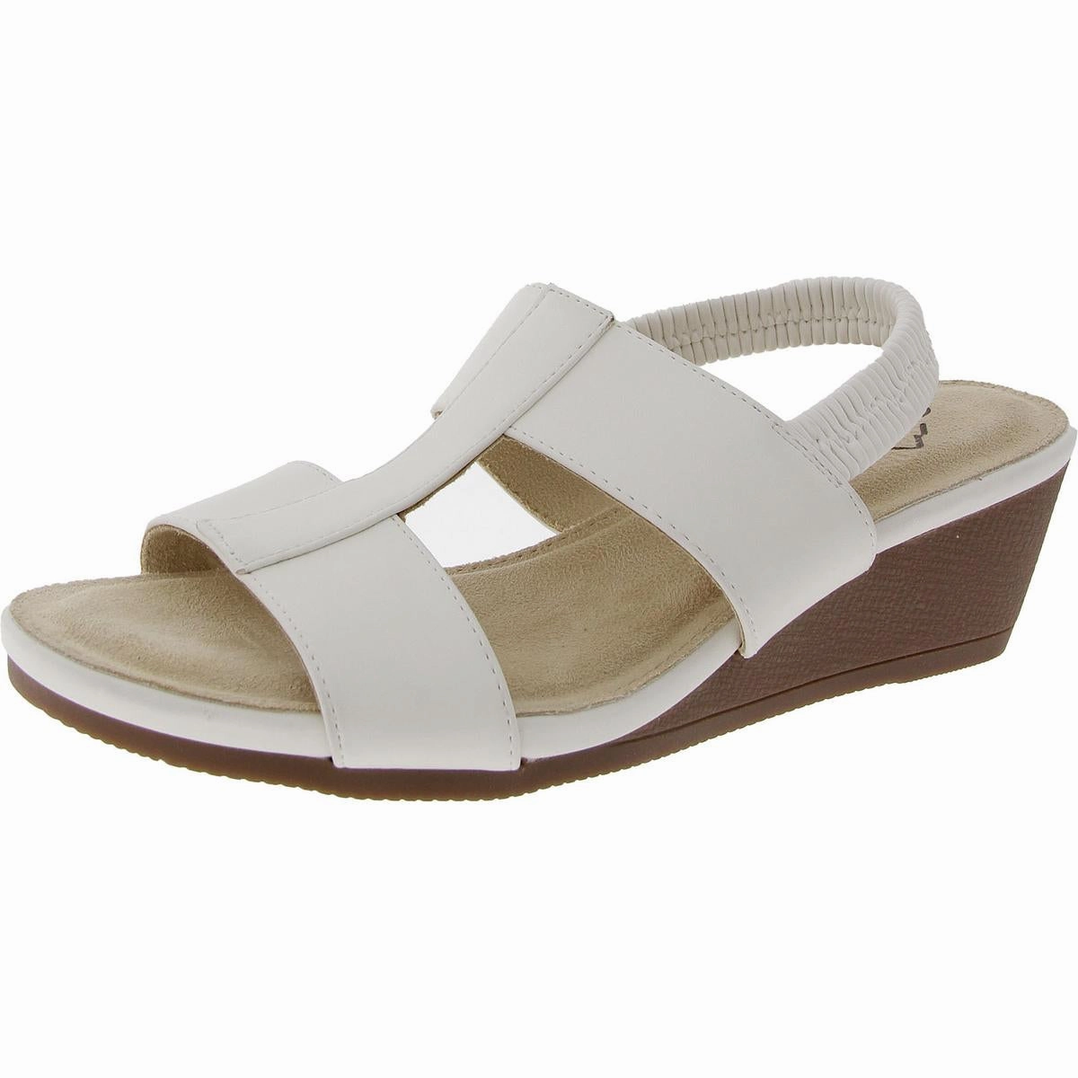 Candea Womens Slip On Wedges Slingback Sandals