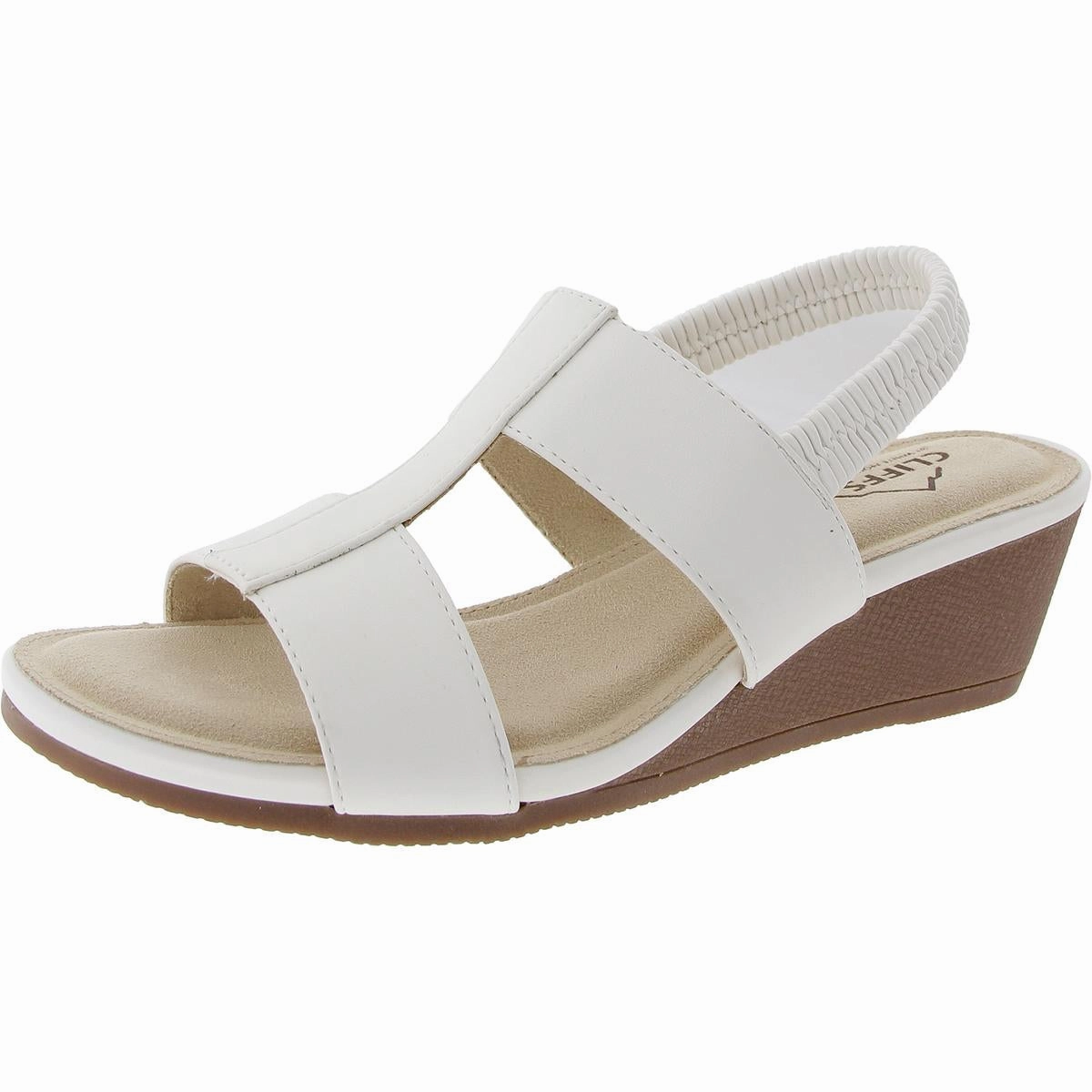 Candea Womens Slip On Wedges Slingback Sandals