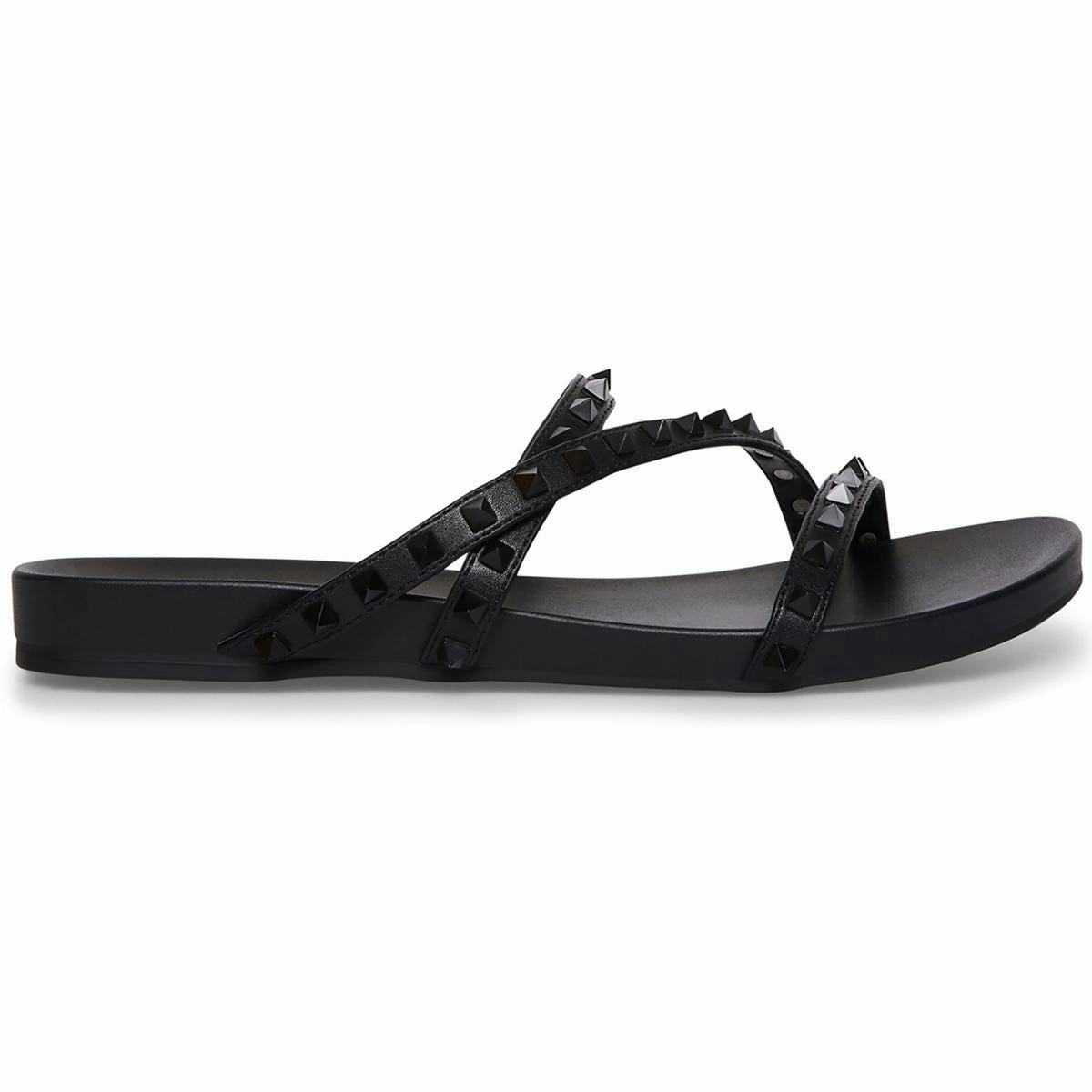 Candys Womens Strappy Studded Slide Sandals