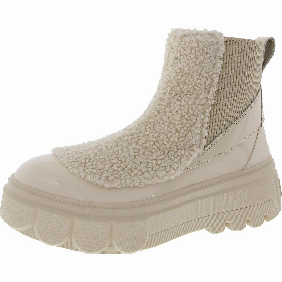 CARIBOU X Womens Lugged Sole Manmade Ankle Boots High-quality Womens Boots discount