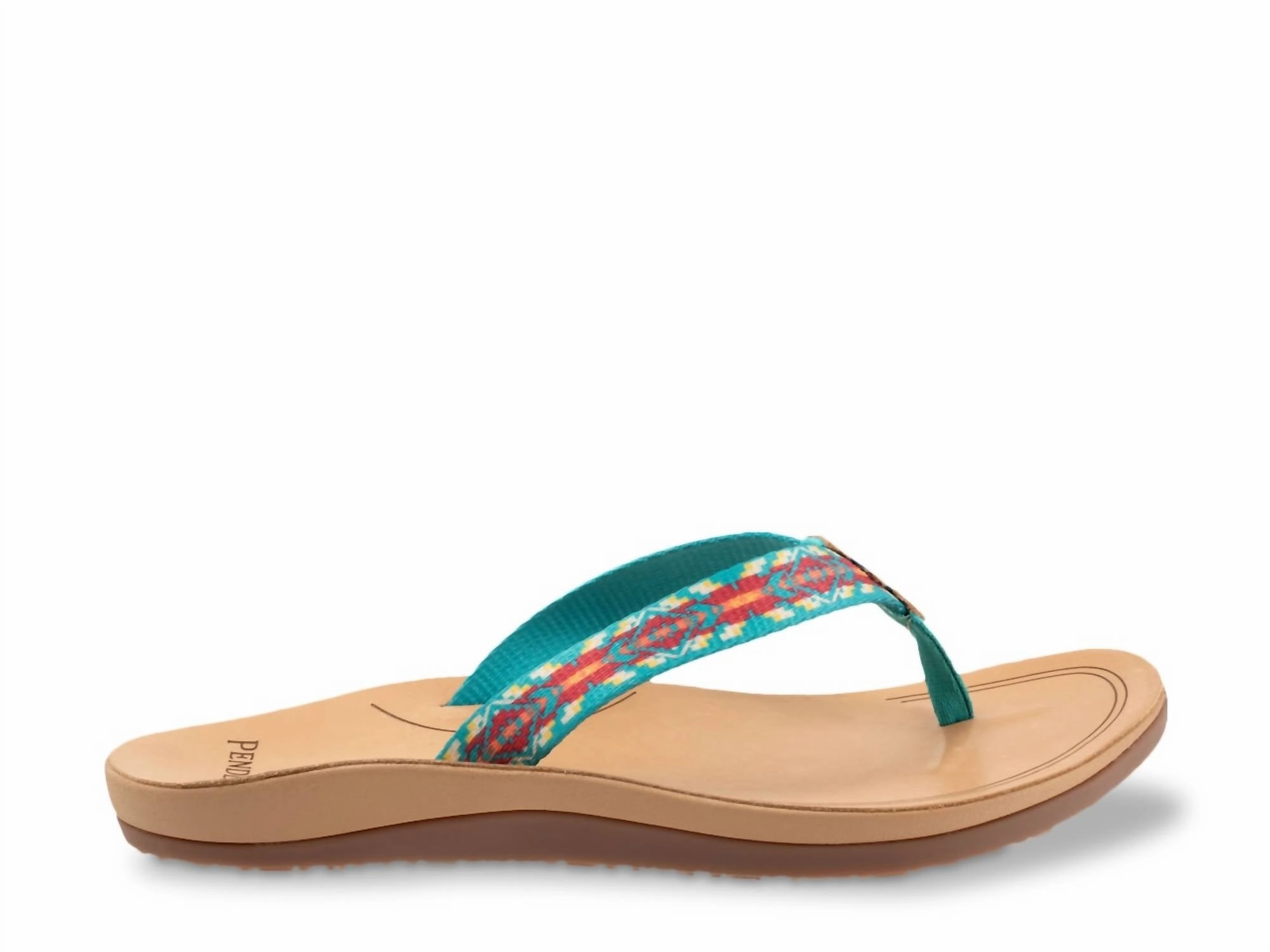Carico Lake Flip Flop Sandal In Turquoise