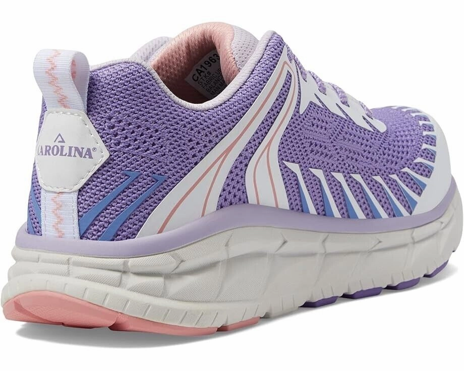 Carolina Lytning Align Sneakers Women's Size 8 Purple White Lace Up Shoes KHD815