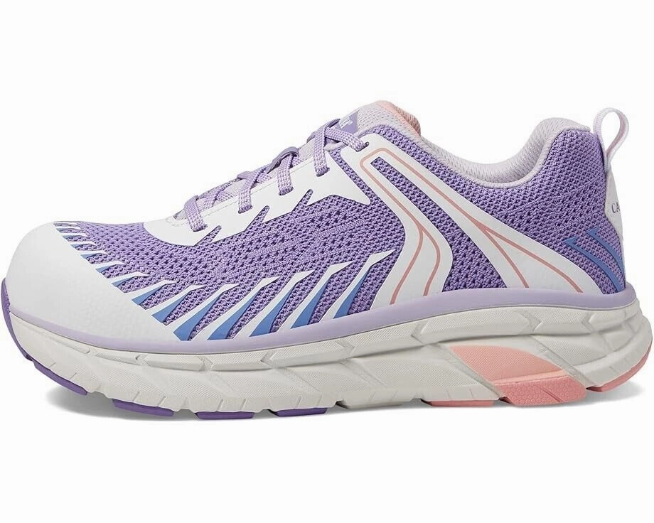 Carolina Lytning Align Sneakers Women's Size 8 Purple White Lace Up Shoes KHD815