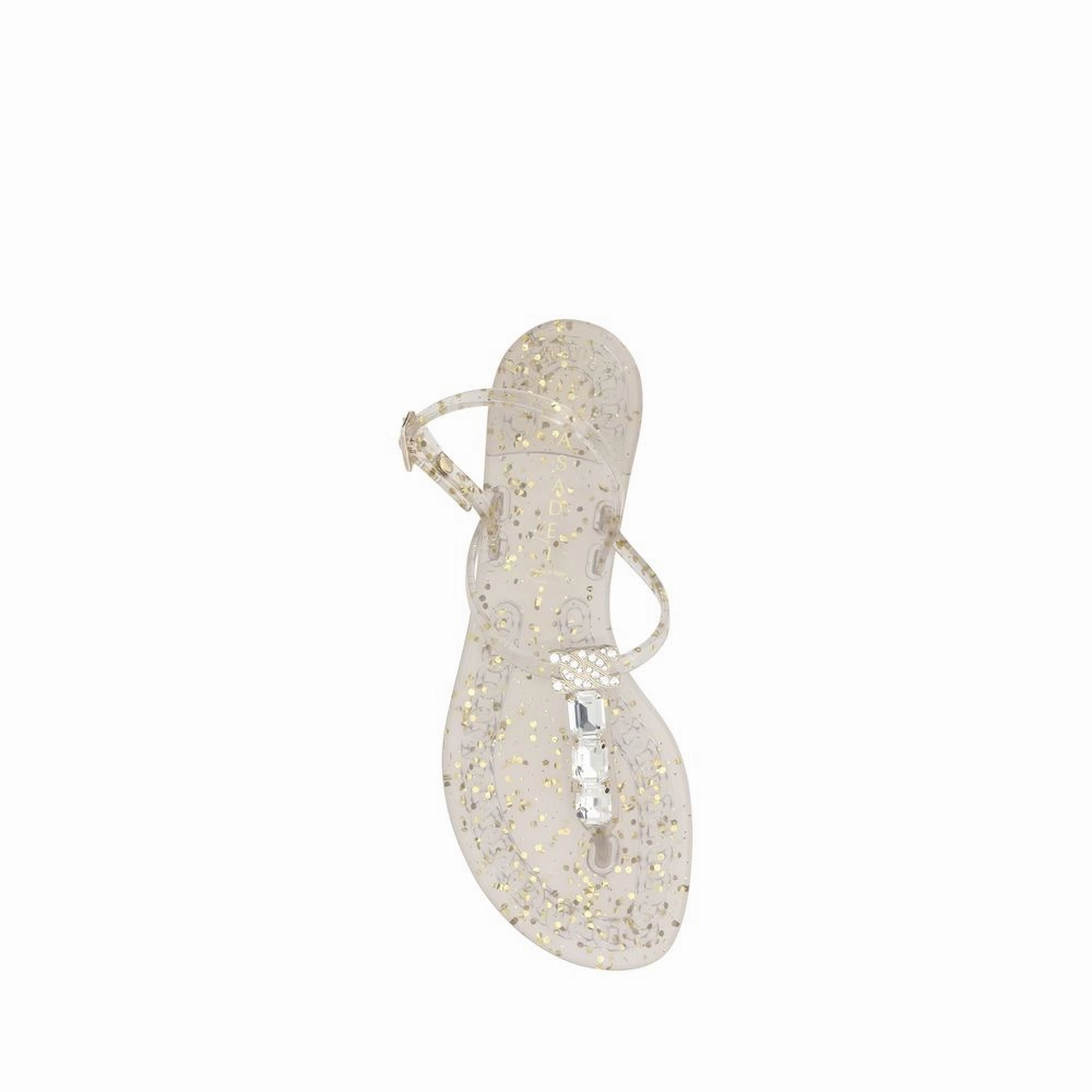 Casadei Swarovski Jelly Women's Sandals
