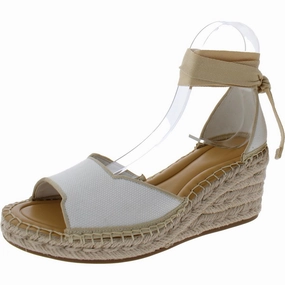 Casey Womens Cushioned Footbed Man Made Wedge Sandals Womens Slip-On Sandals clearance