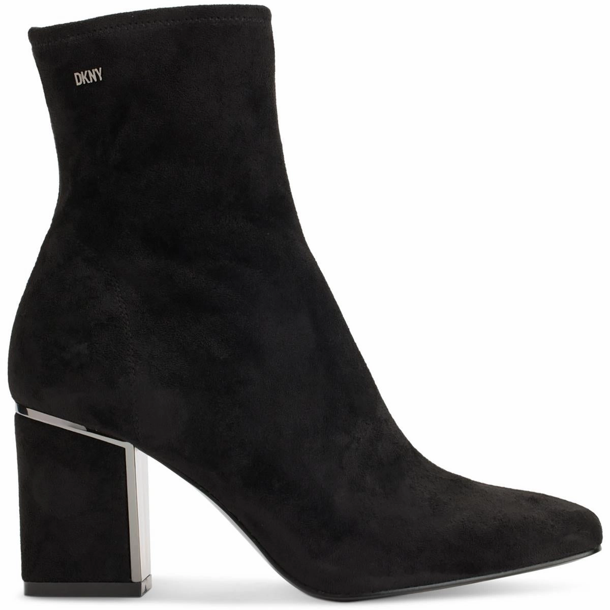 Cavale Womens Faux Suede Ankle Boots