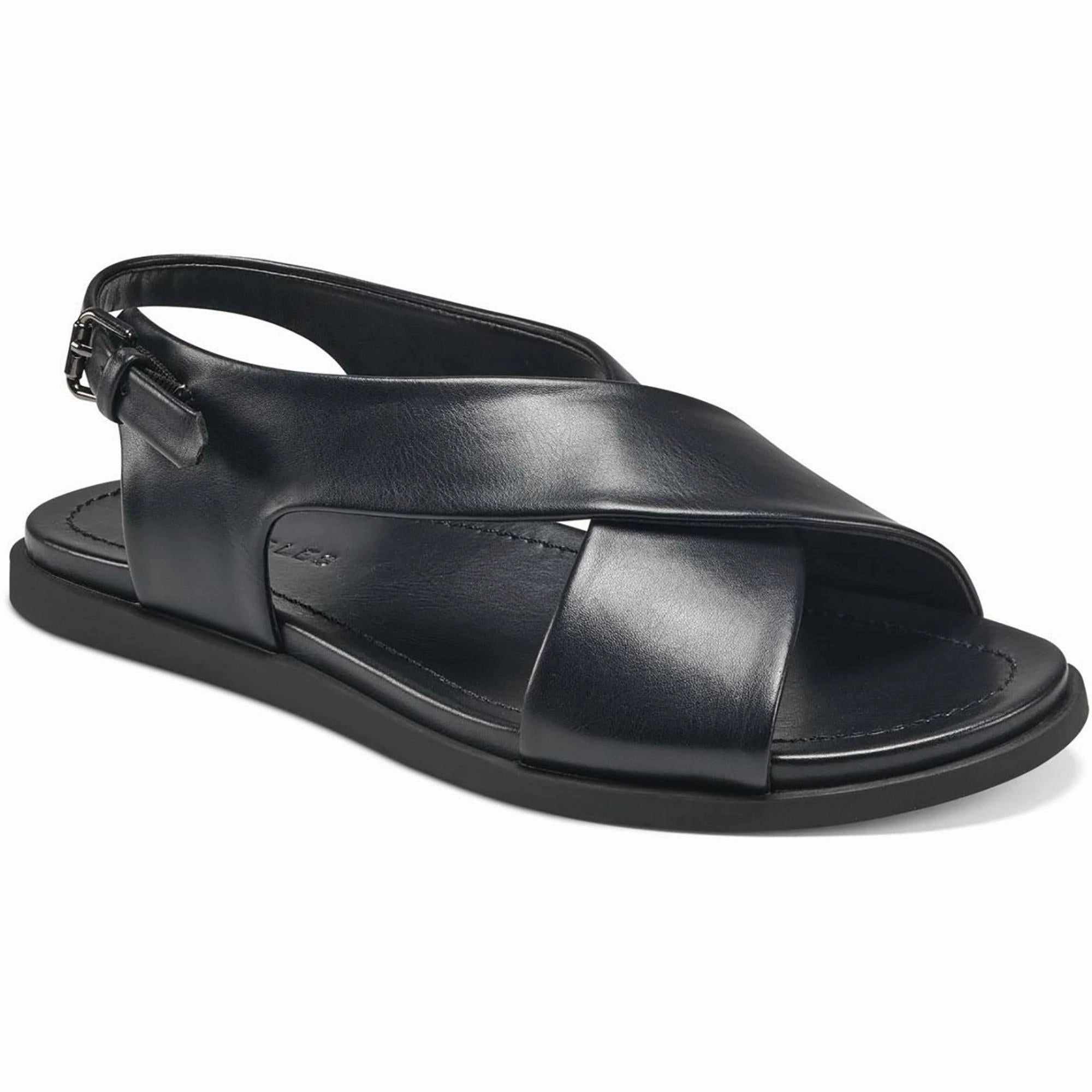 Cele Womens Faux Leather Slingback Sandals