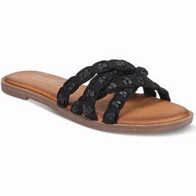 Cerina Womens Woven Slip-On Slide Sandals Cheap Womens Sandals for sale