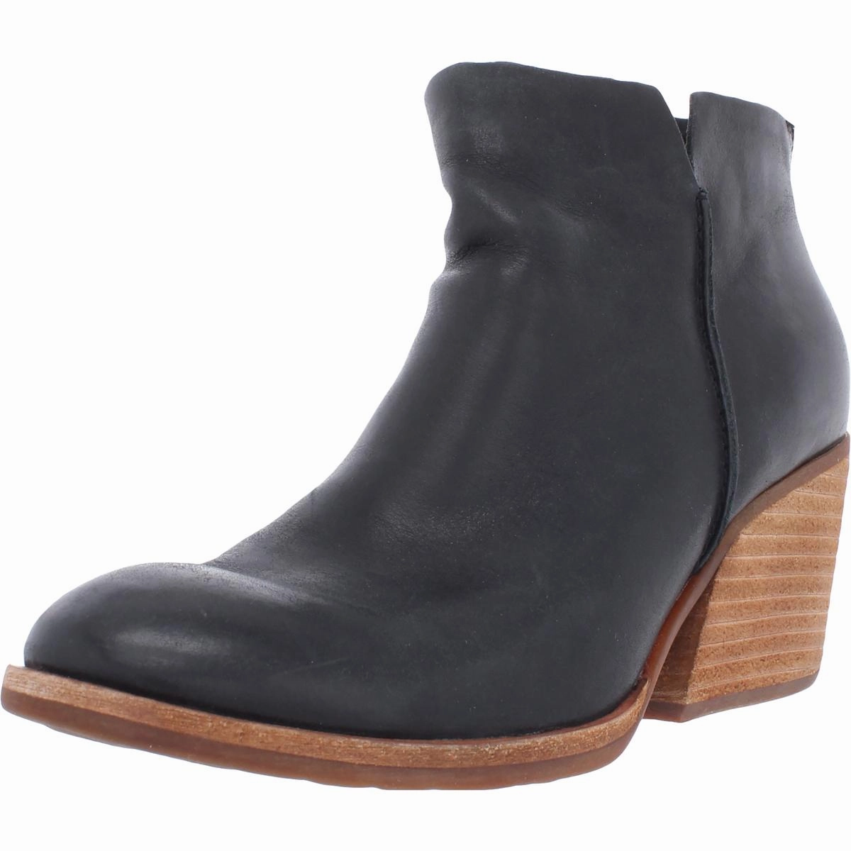 Chandra Womens Zipper Leather Booties High-quality Womens Boots discount