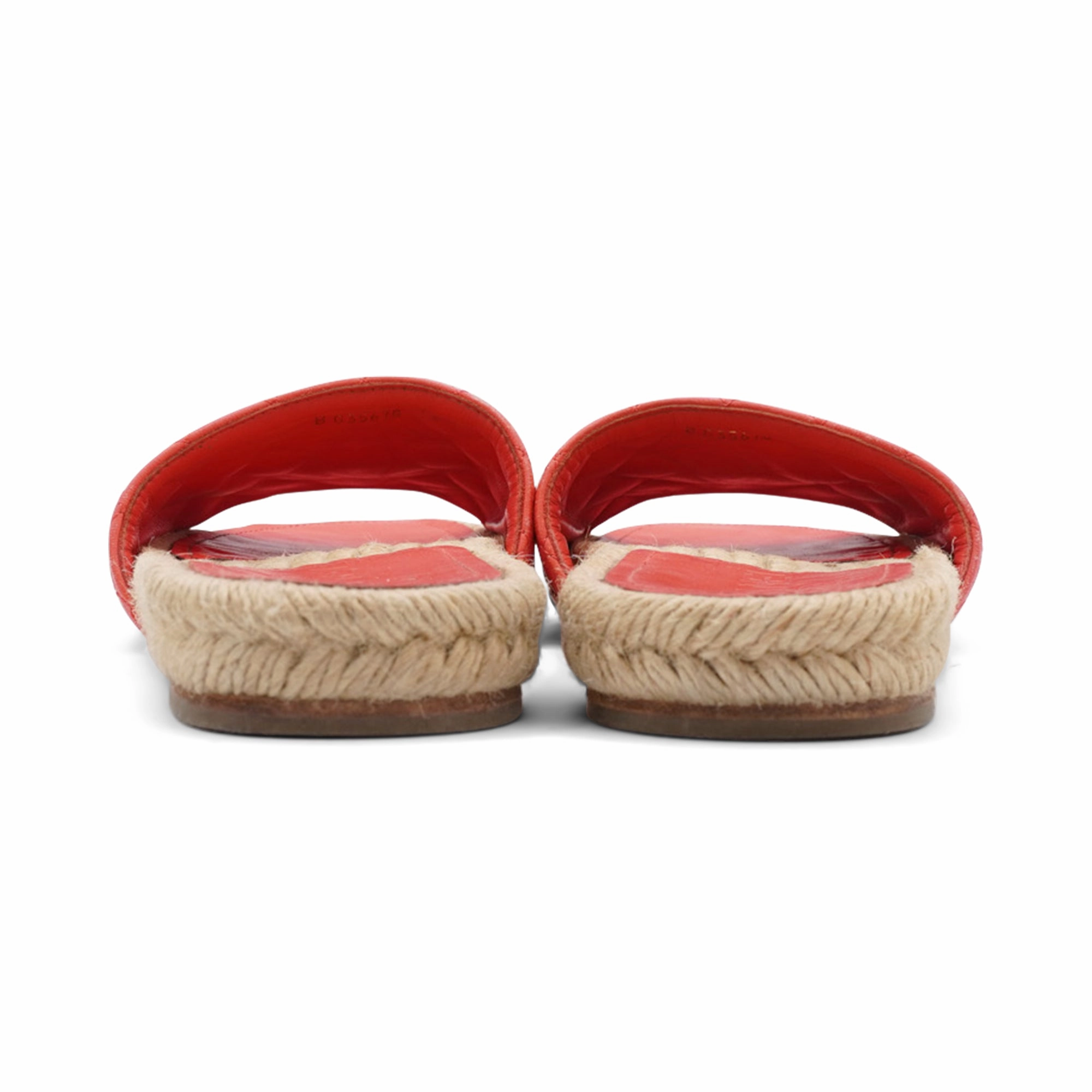 CHANEL Red/Brown SIZE 36 Shoes