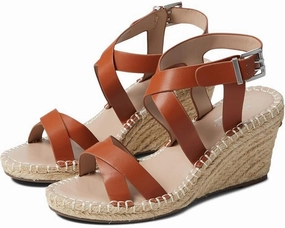 Charles by Charles David Norway Sandal Women 8.5 Brown Leather Espadrille KHD727 Womens Sandals with big discounts