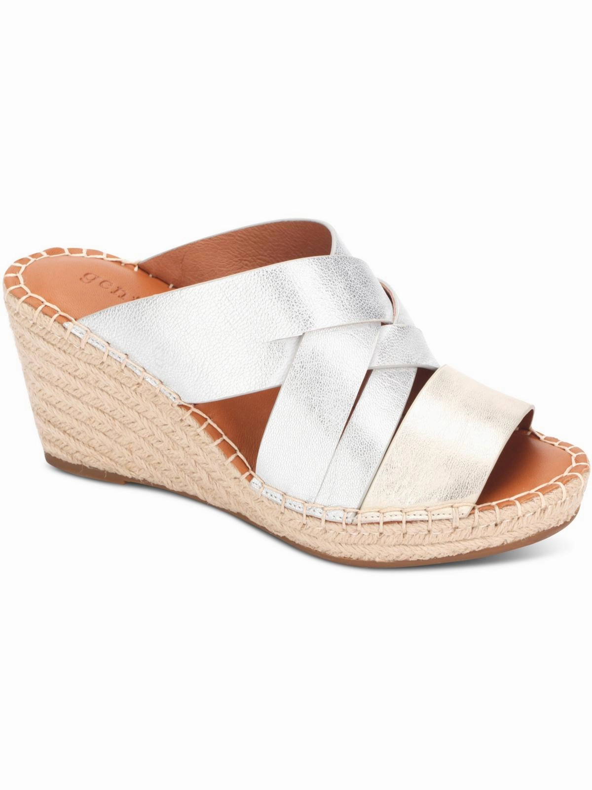 Charli  Womens Leather Slip On Espadrilles Promo offer on Womens Sandals