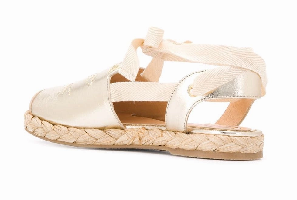 Charlotte Olympia Kitty embroidered espadrilles