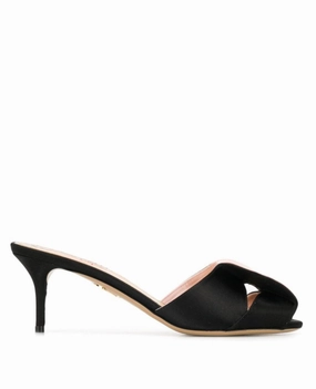 Charlotte Olympia Satin sandals Womens Shoes cheap promo