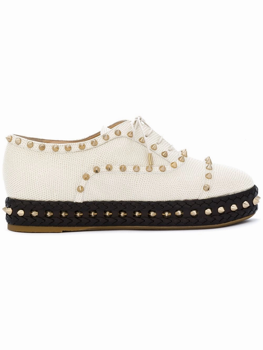 Charlotte Olympia Studded platform shoes Womens Shoes cheap promo