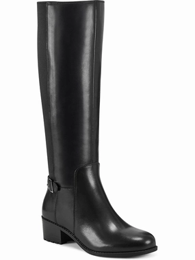 Chaza Womens Stretch Zipper Knee-High Boots Womens Dress Boots for less
