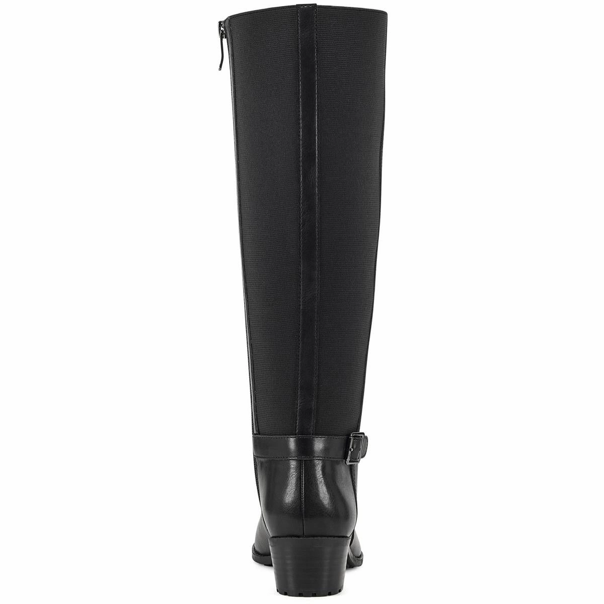 Chaza Womens Stretch Zipper Knee-High Boots