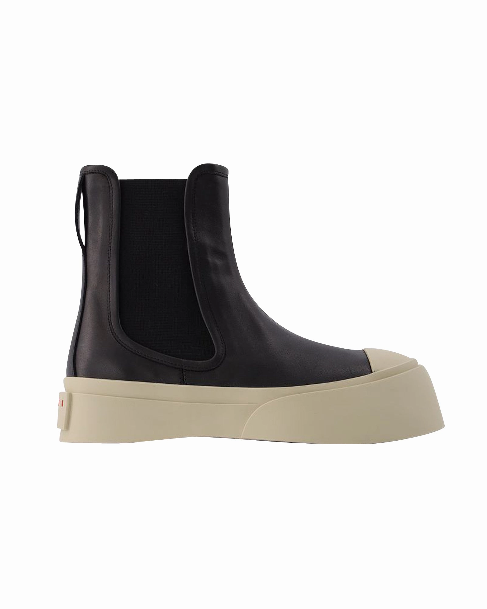 Chelsea Boot Pablo in Black Leather Discount Boots for Women