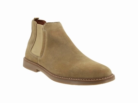 Chelsea Casual Boots Enzo In Beige Sale on Mens Chukka Footwear