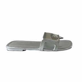 Chiara Ferragni Girls Silver Sandals Discount Boys Sports Shoes online