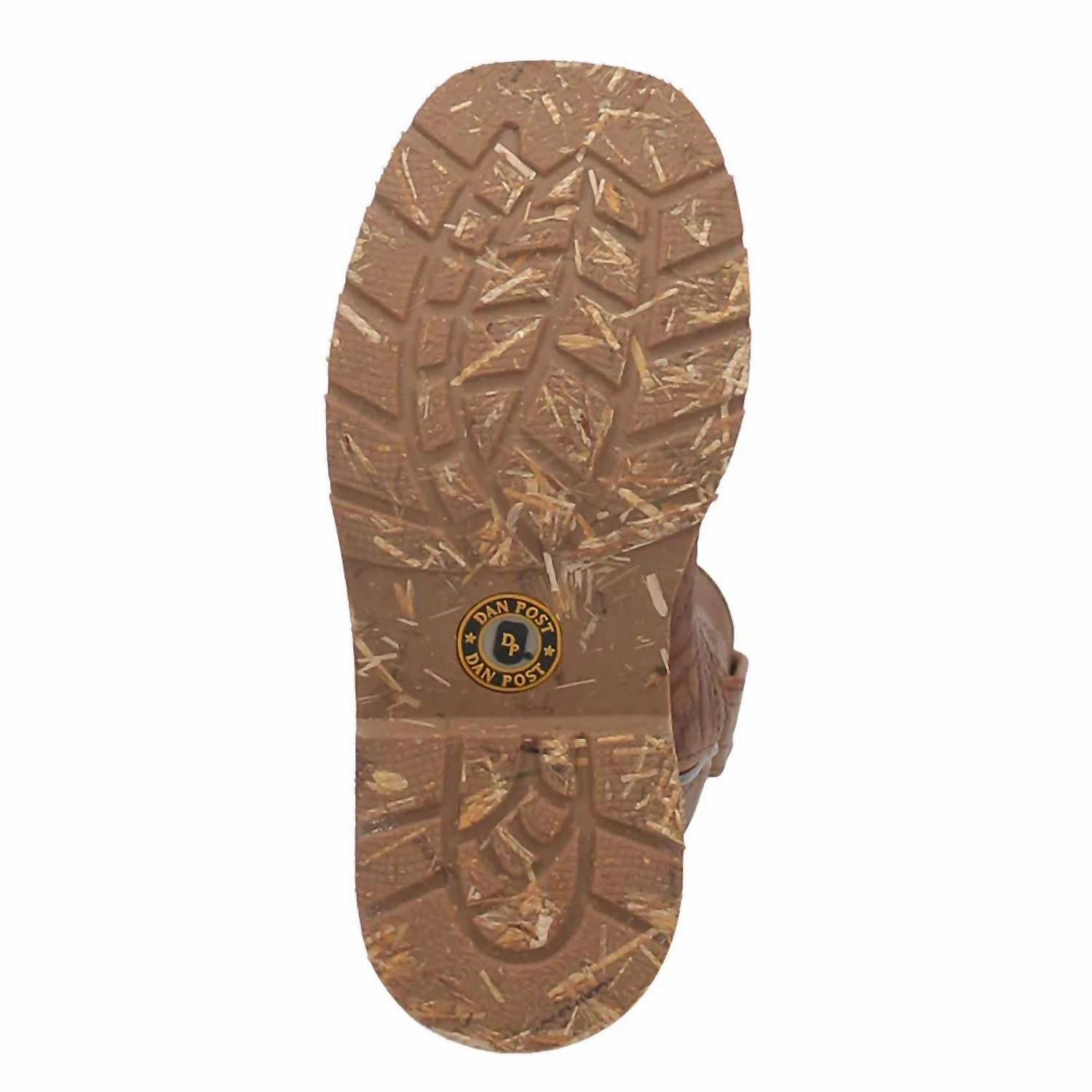 Children's Durant Jr Square Toe Cowboy Boot In Brown