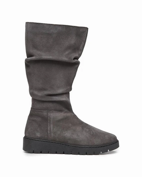 Childrenchic Ruched Suede Boot Girls Boots & Booties sale