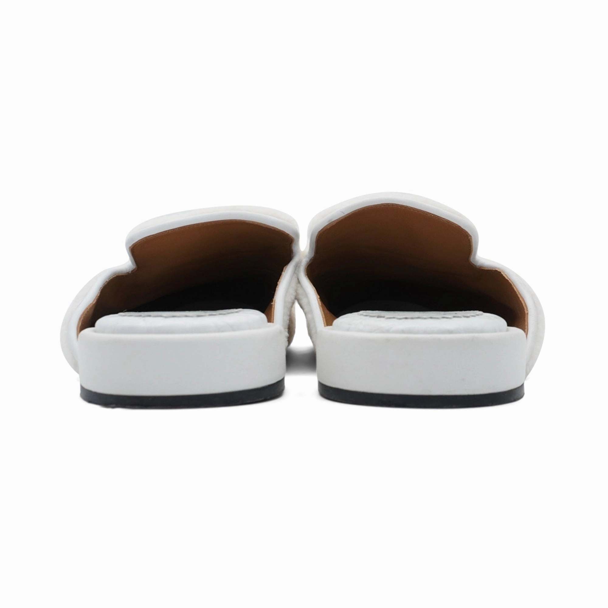 Christian Louboutin 'Coolito' Shearling Slides - Men's 40.5