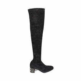 Christian Louboutin 'Donna Spike' Boots - Women's 35 Buy Womens Boots at outlet price