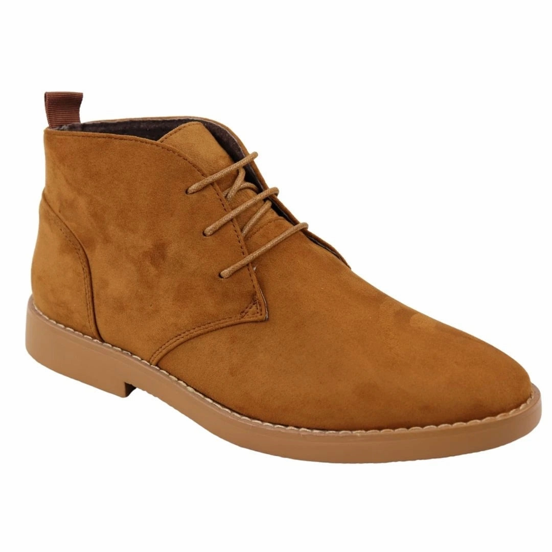 Chukka Desert Lace Up Ankle Boots