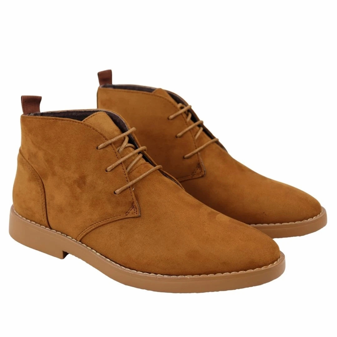 Chukka Desert Lace Up Ankle Boots