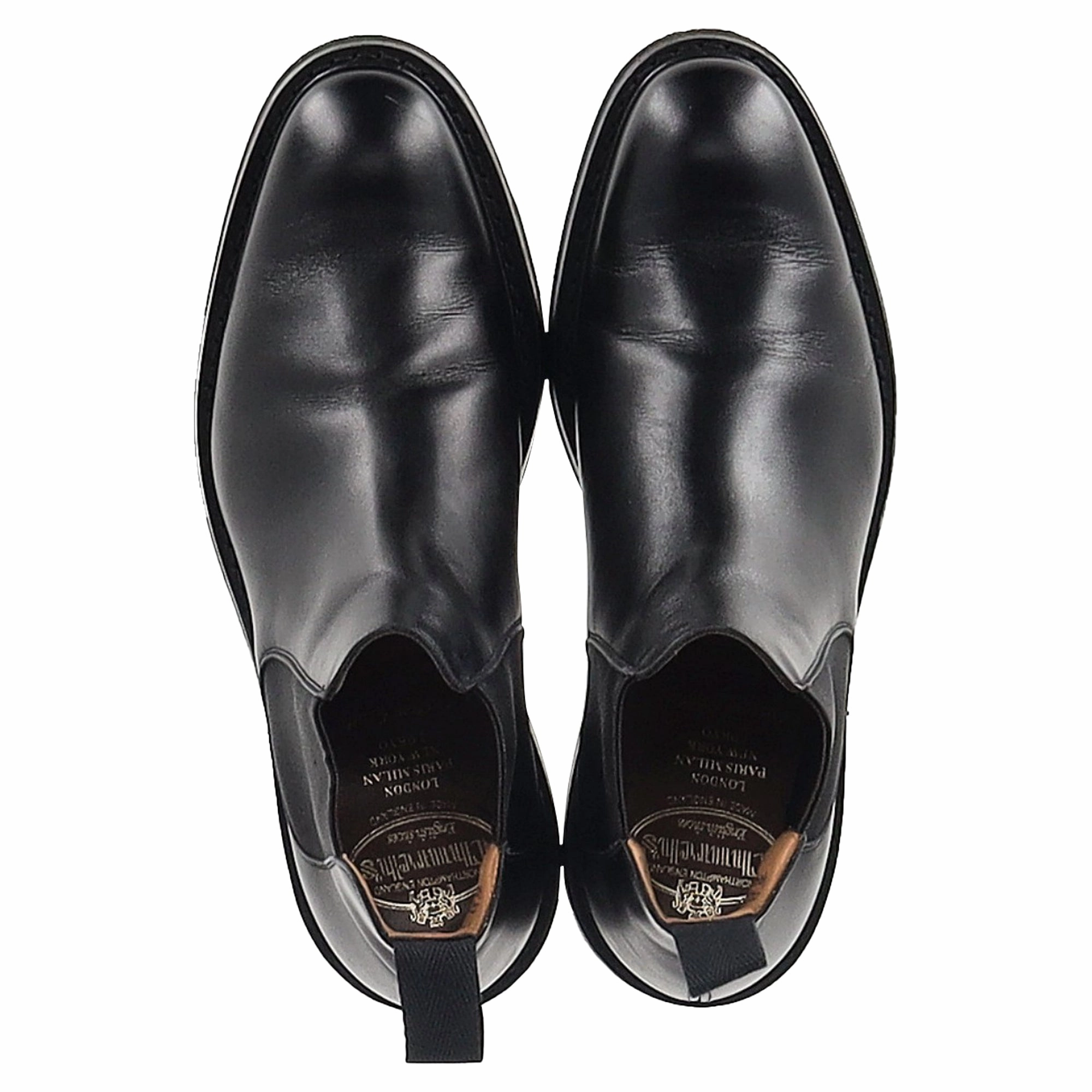 Church's Welwyn Chelsea Ankle Boots in Black Leather